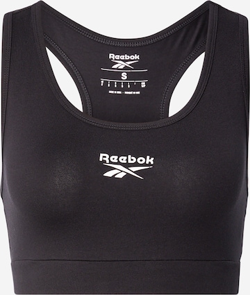 Reebok Športni top | črna barva: sprednja stran