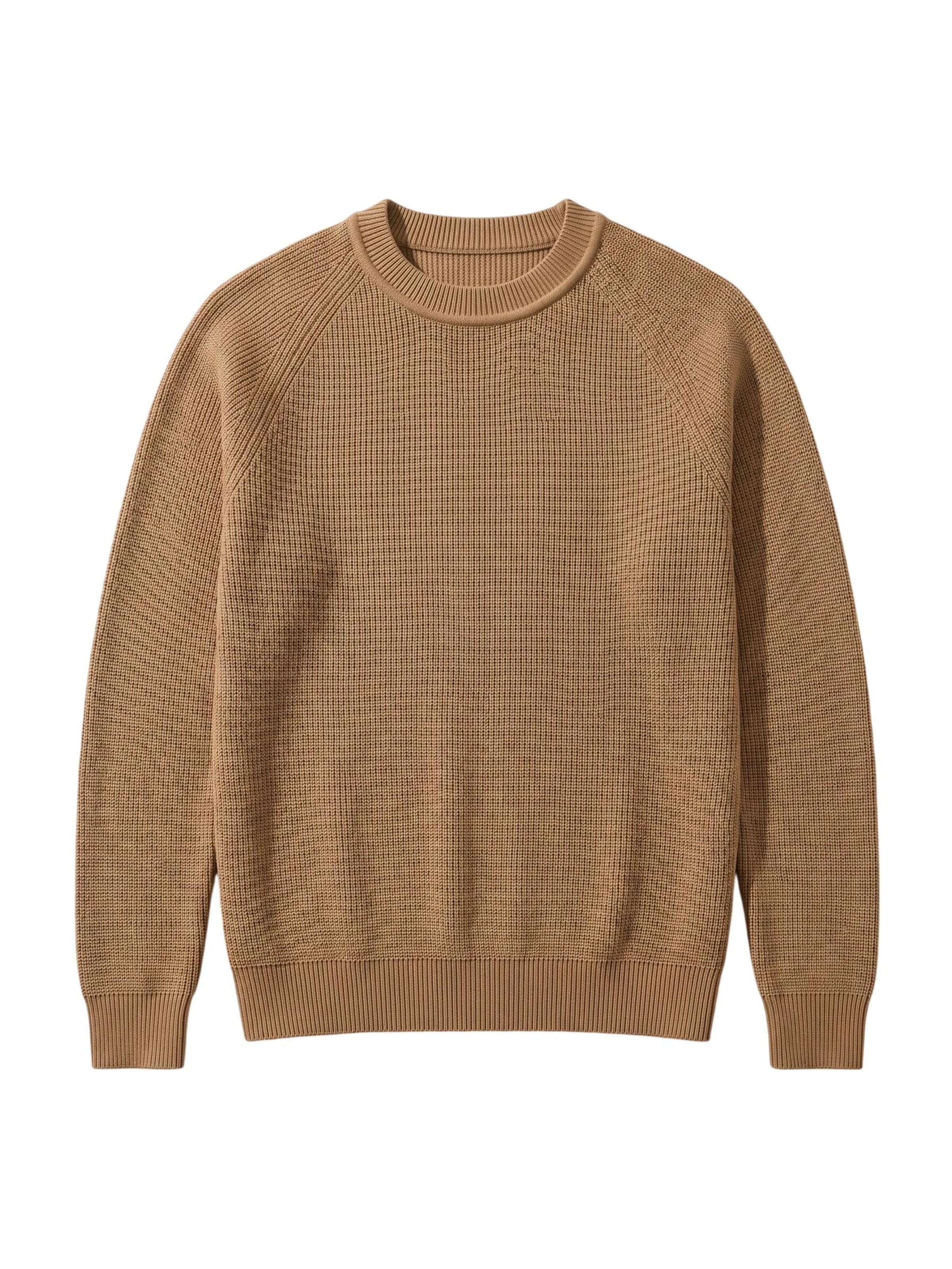 Pull-over Kleidermafia en beige : devant