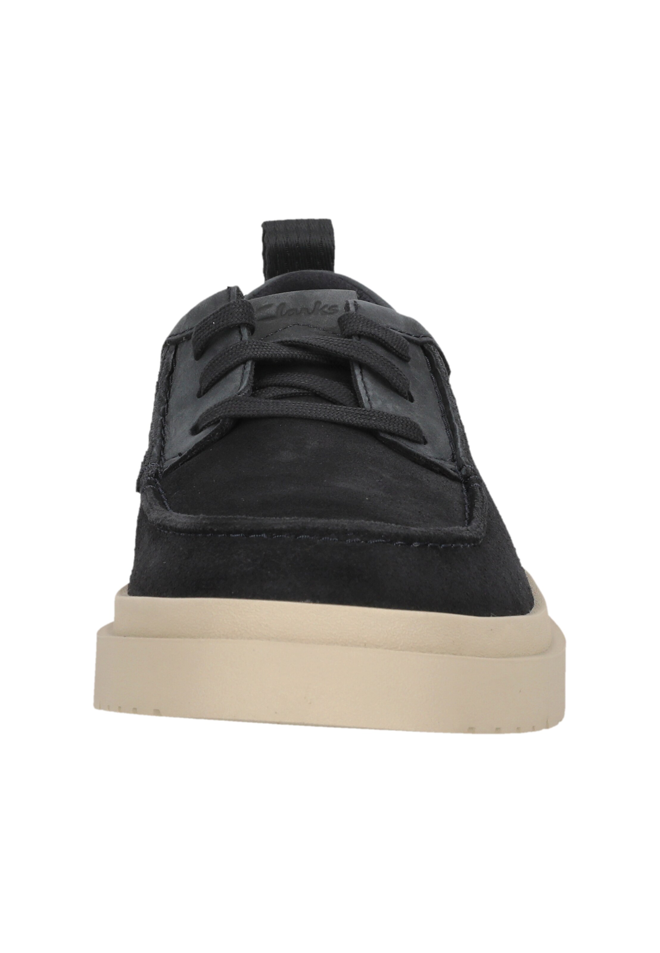 CLARKS Schnürschuhe 'Polden Moc' in Blau