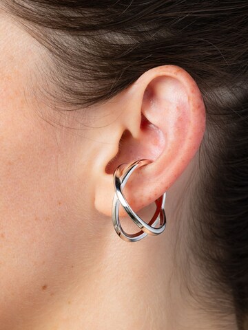 YParis - Pendientes 'Ear cuff Marlo S' en plata