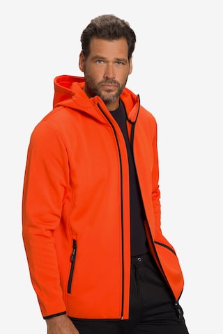 JAY-PI Fleece Jacket in Orange: front