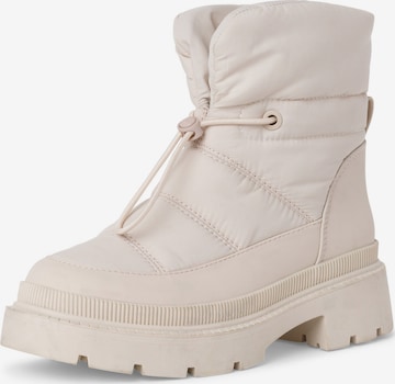 TAMARIS Snow Boots in Beige: front