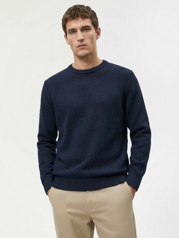 Everly Пуловер в синьо: отпред