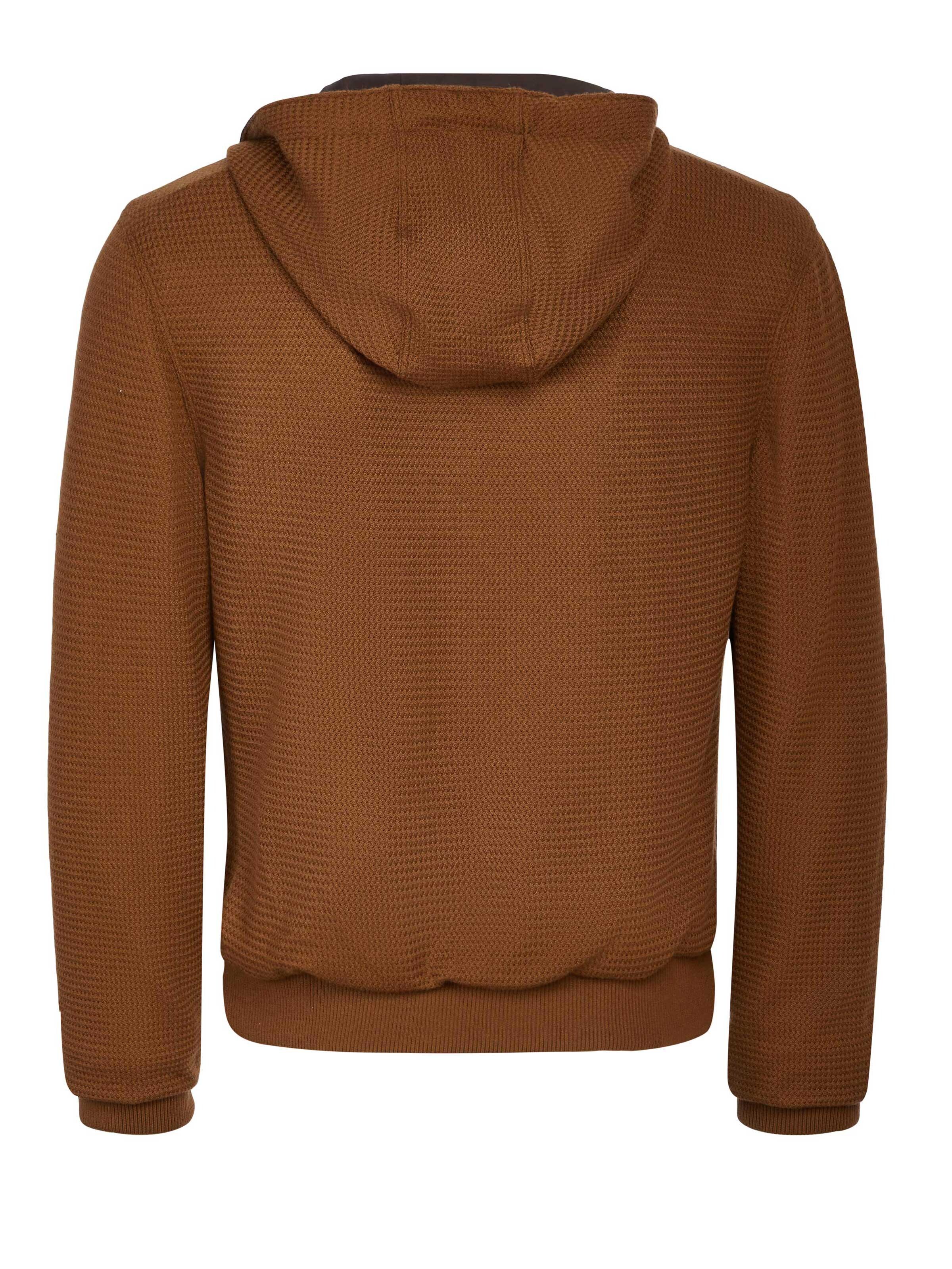 DOLCE & GABBANA Between-season jacket 'Dolce & Gabbana Wendejacke Dunkelbraun' in Brown