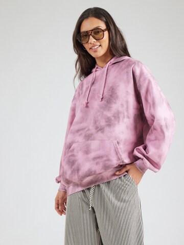 Sweat-shirt Monki en rose : devant