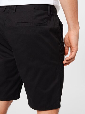 Clean Cut Copenhagen Regular Chino 'Milano' in Zwart