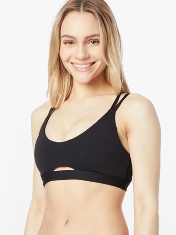 Bustier Soutien-gorge de sport 'Studio Luxe' ADIDAS PERFORMANCE en noir : devant