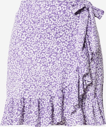 Trendyol Skirt in Purple: front