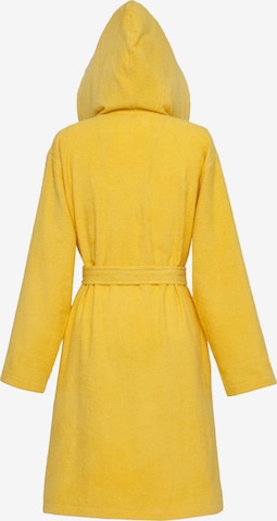 LACOSTE Short Bathrobe in Yellow