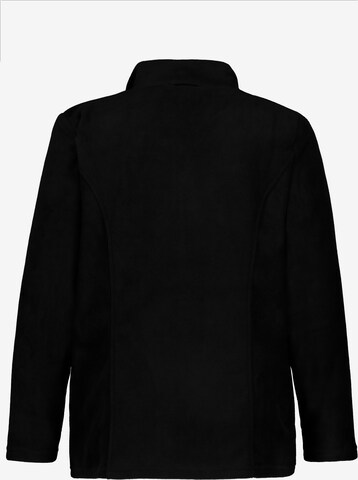 Ulla Popken Fleece Jacket in Black