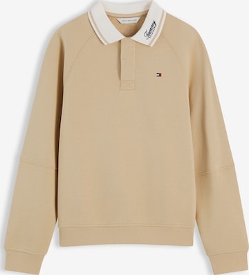 TOMMY HILFIGER Sweatshirt i beige: framsida