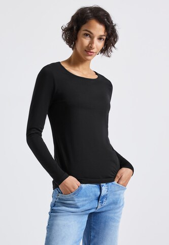 STREET ONE Shirt in Schwarz