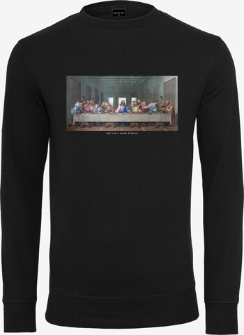 MT Men Sweatshirt 'Can´t Hang With Us' in Black: front