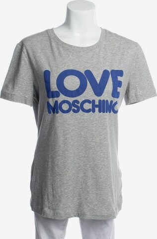 Love Moschino Shirt L in Grau: predná strana