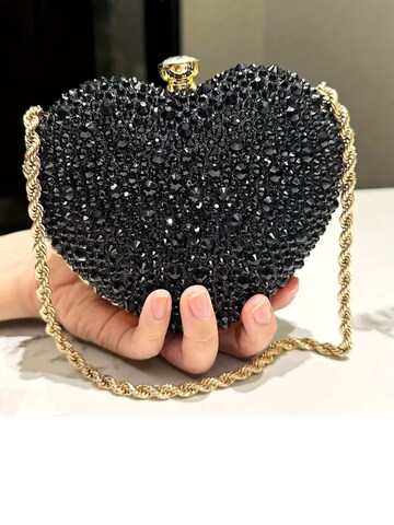 Tomshop24-7 Clutch 'Herz' in Black
