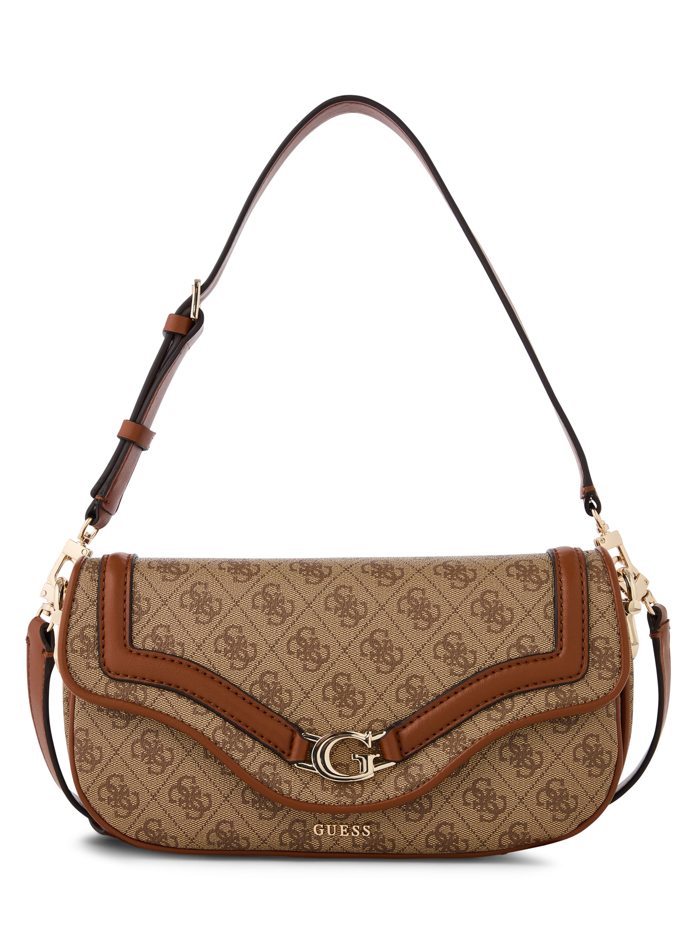 Sac à bandoulière 'Dea' GUESS en marron : devant