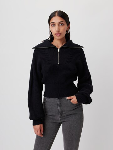 LeGer by Lena Gercke Pullover 'Bettina' in Schwarz: predná strana