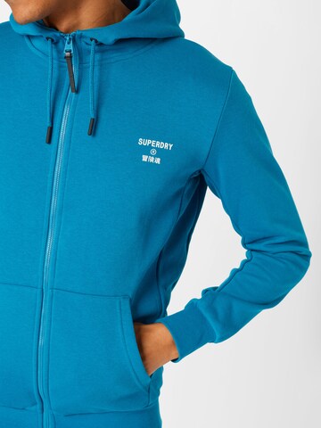 mėlyna Superdry Sportinis džemperis