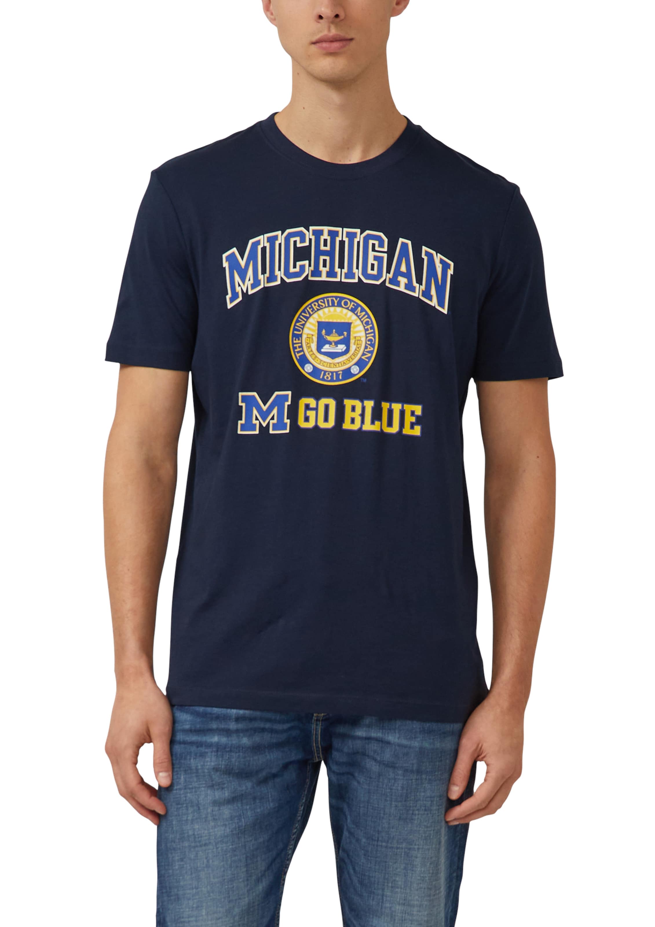 T-Shirt s.Oliver en bleu : devant