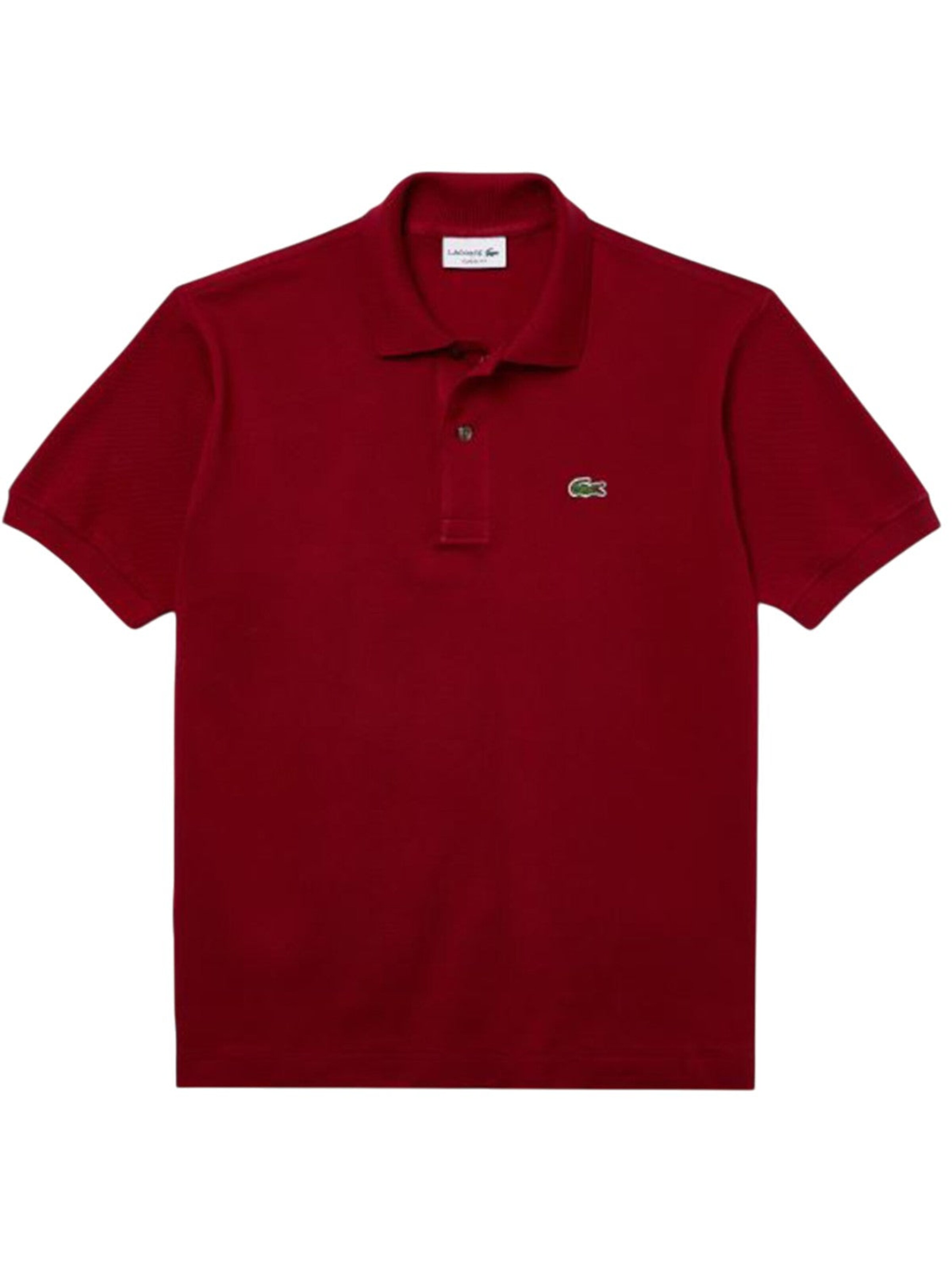 LACOSTE - Camiseta en rojo: frente
