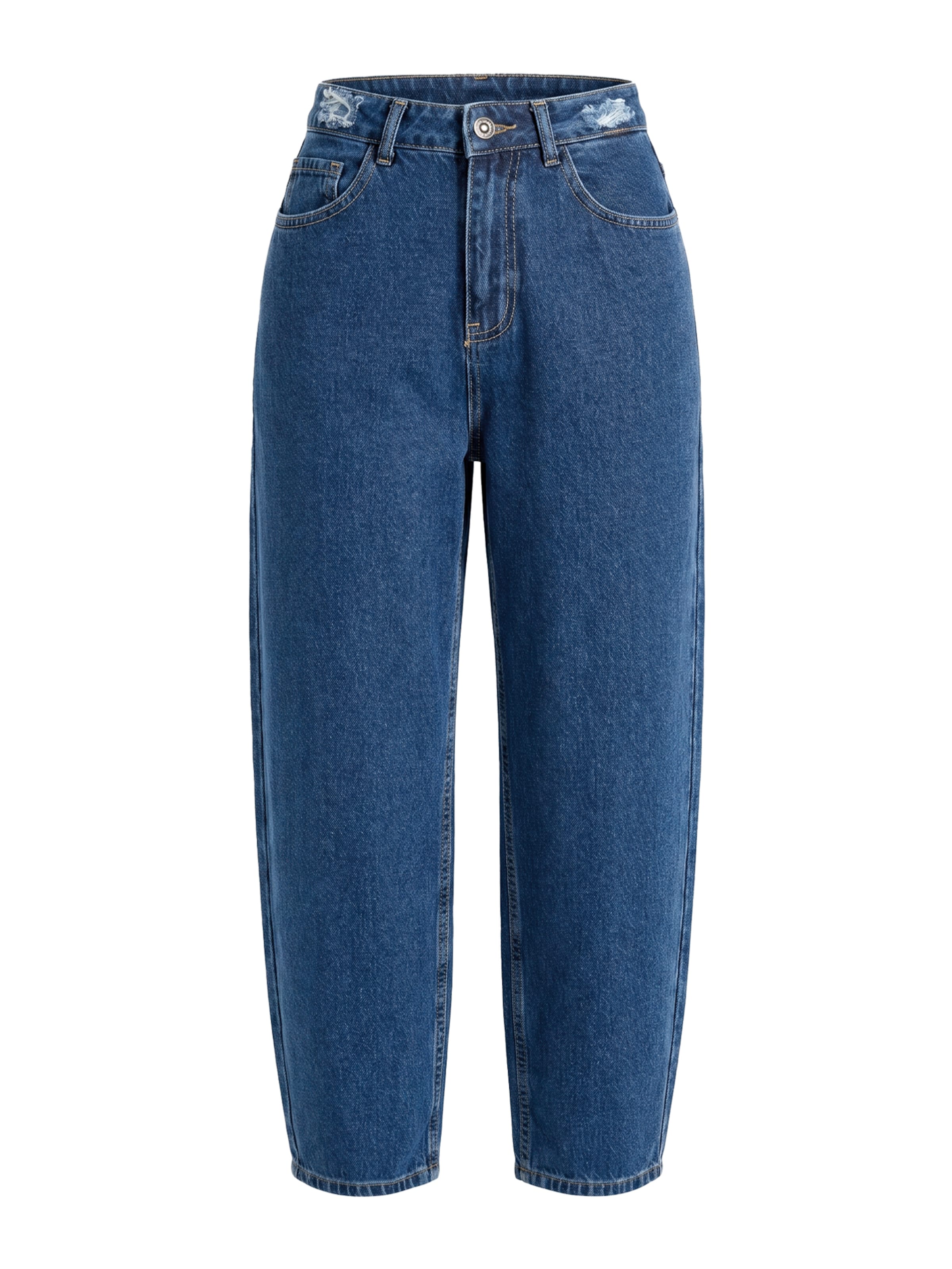 Barrel Jeans di Imily Bela in blu: frontale