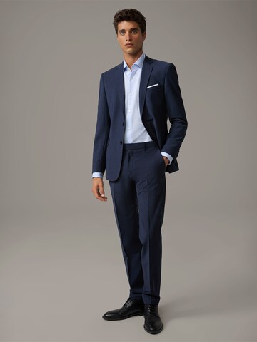 STRELLSON Slim fit Overhemd ' Stan ' in Blauw