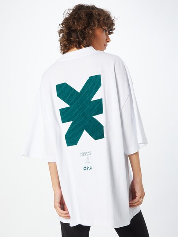 T-shirt oversize Karo Kauer en blanc