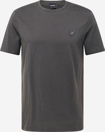 Tricou 'Tonal Eagle' de la Lyle & Scott pe gri: față