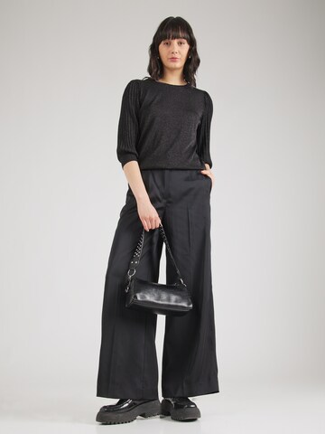 Freequent Pullover 'GLITTA' in Schwarz