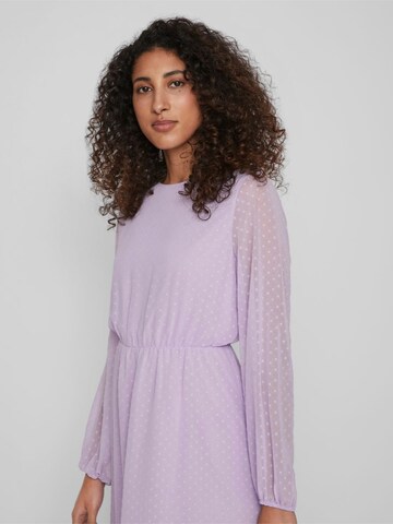 VILA Dress 'Dobby' in Purple