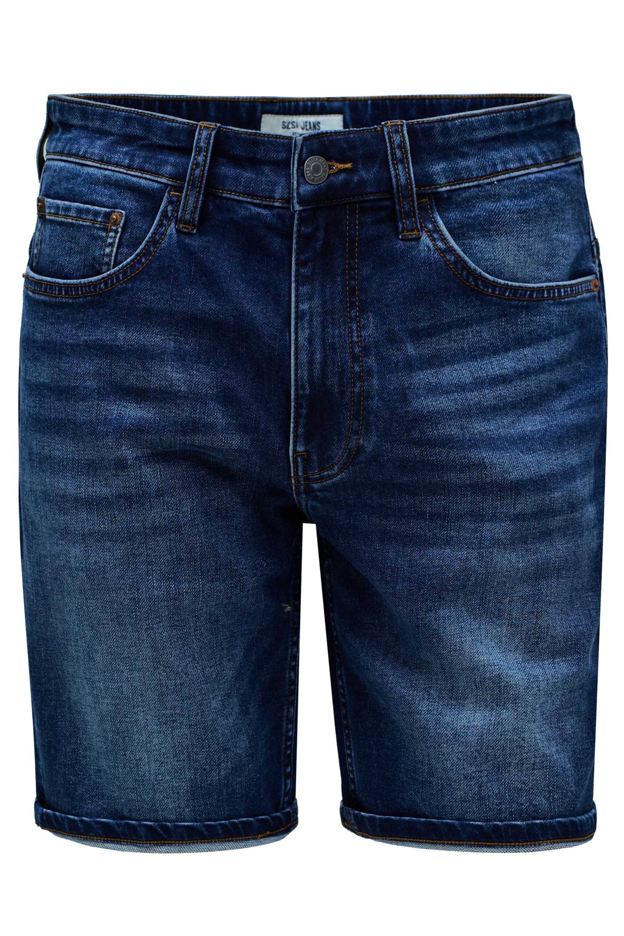 Salsa Jeans Shorts 'Regular' in Blau: Vorderseite