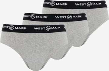 Slip 'Brief' di WESTMARK LONDON in grigio: frontale