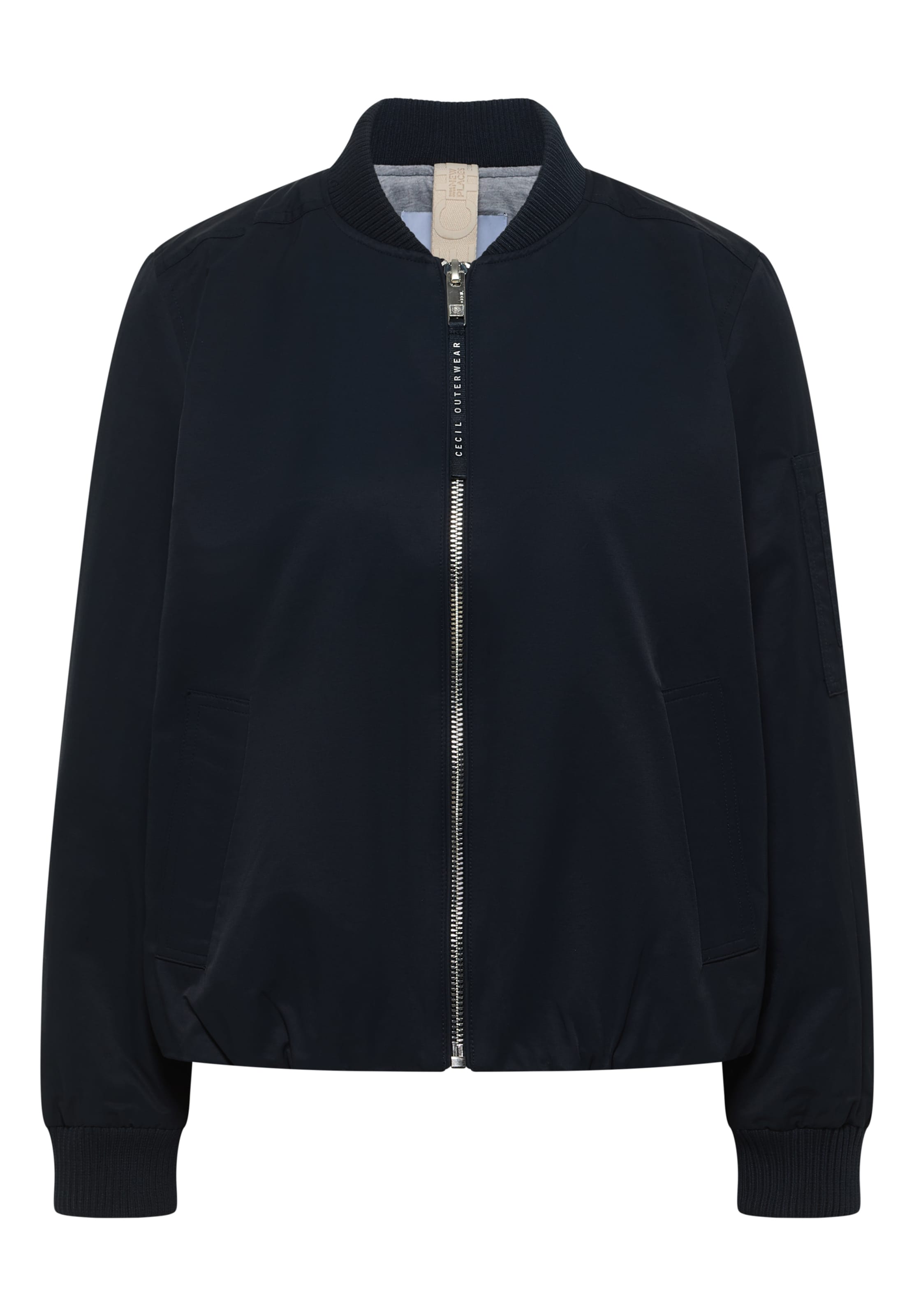 CECIL Between-Season Jacket in Blue: front