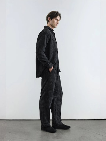 Giesto Comfort Fit Hemd in Schwarz