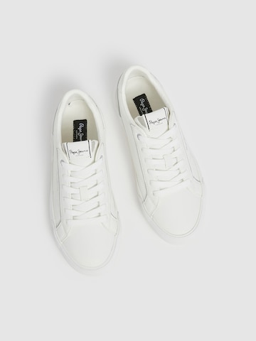 Baskets basses 'Allen' Pepe Jeans en blanc