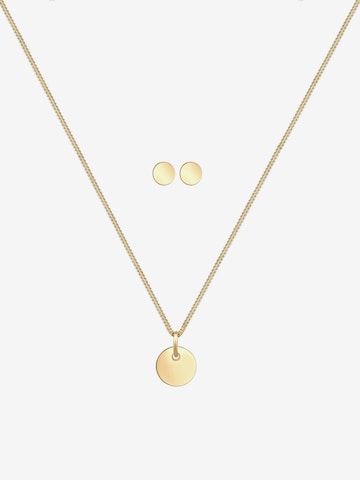 ELLI Schmuckset 'Geo' in Gold