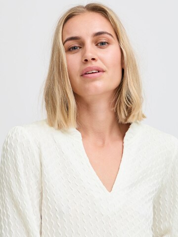 PULZ Jeans Bluse 'Ebba' in Weiß