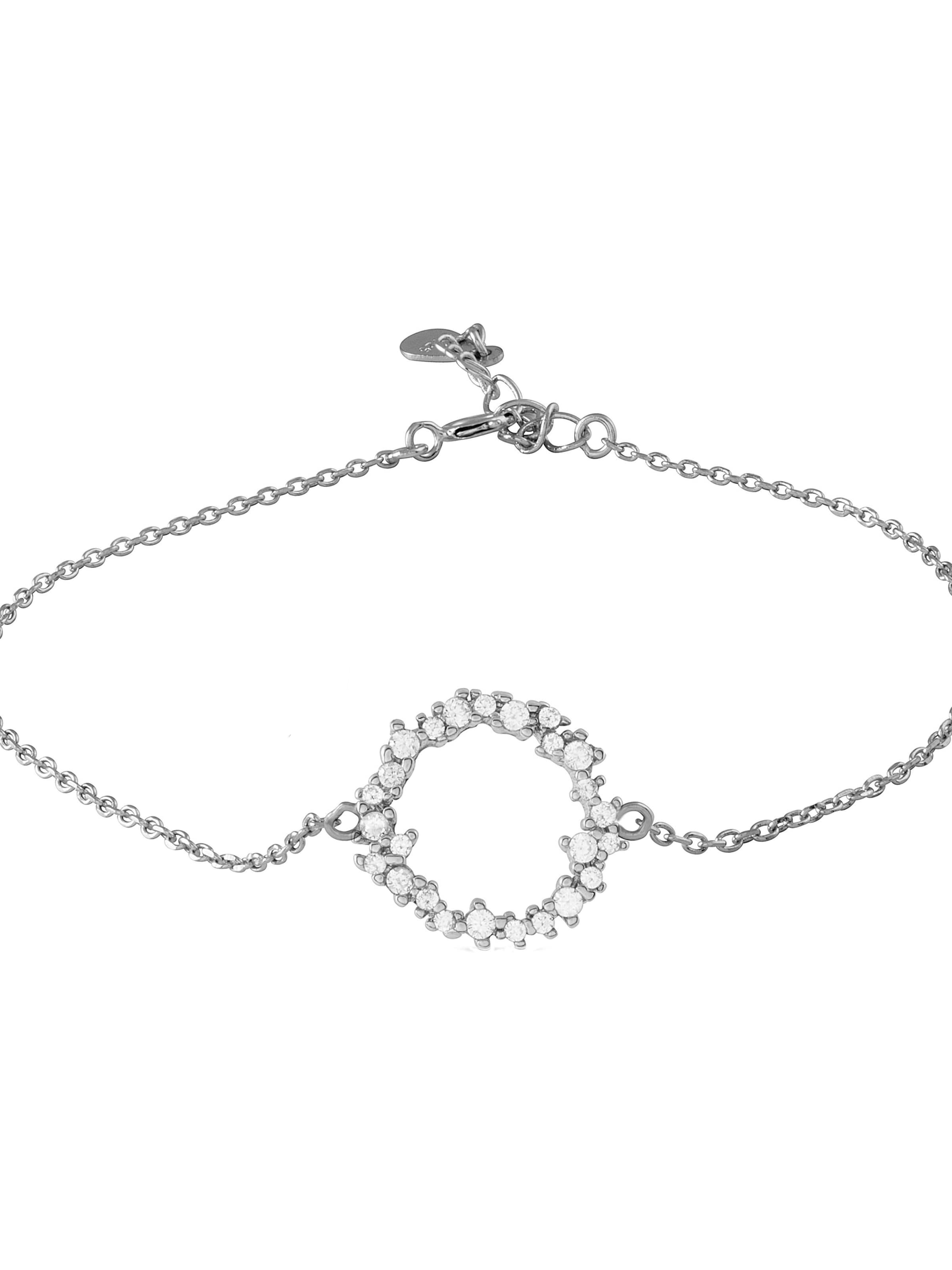 Braccialetto 'Thilak' di Luxenter in bianco