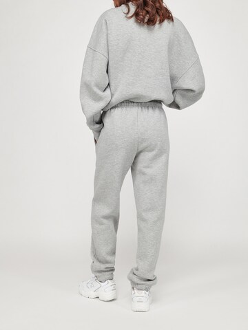 ABOUT YOU x VIAM Studio Regular Pants 'Sport' in Grey: back