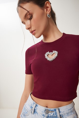 Happiness İstanbul Μπλουζάκι σε κόκκινο