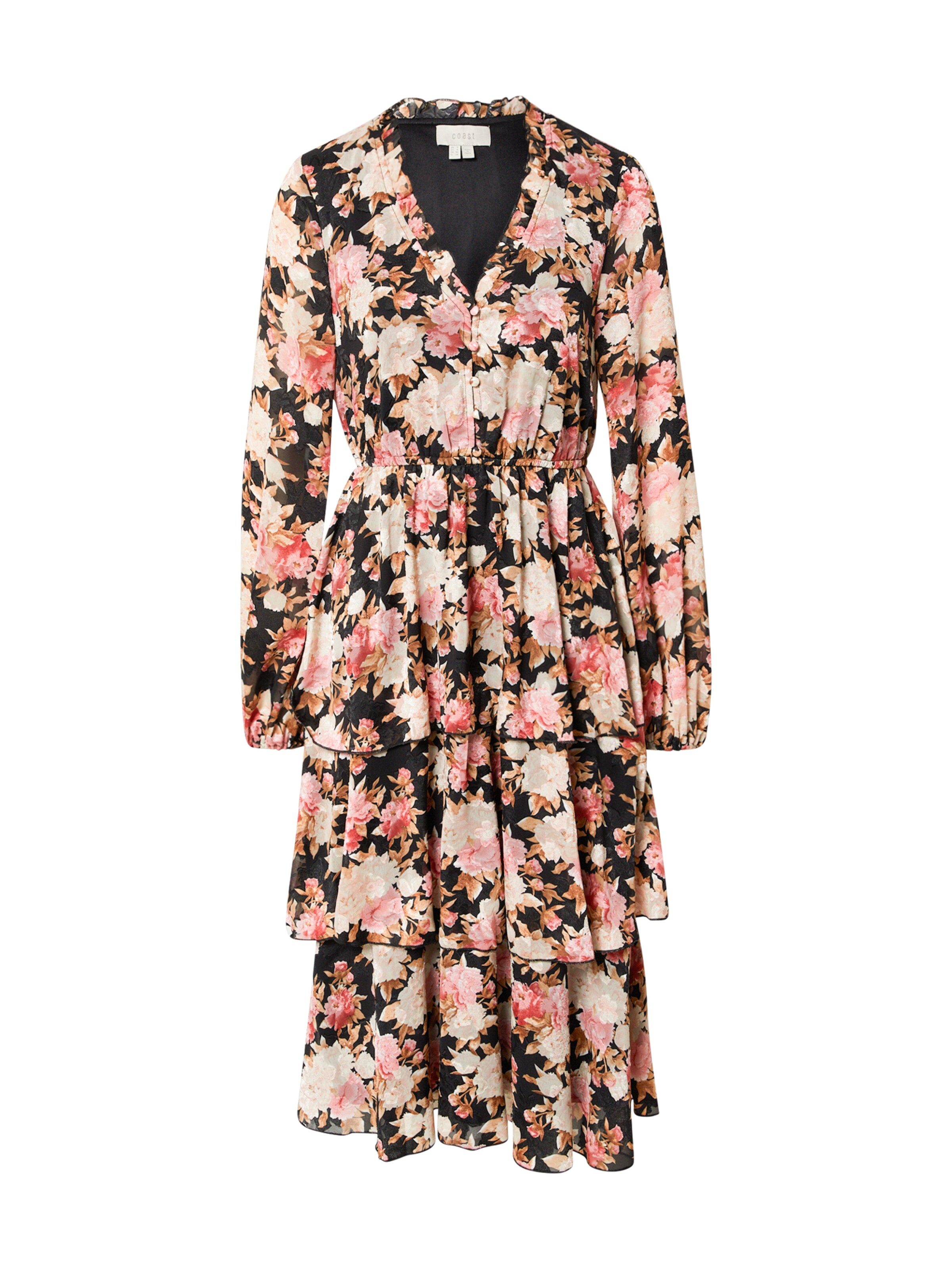 Coast Shirt dress in Black: front