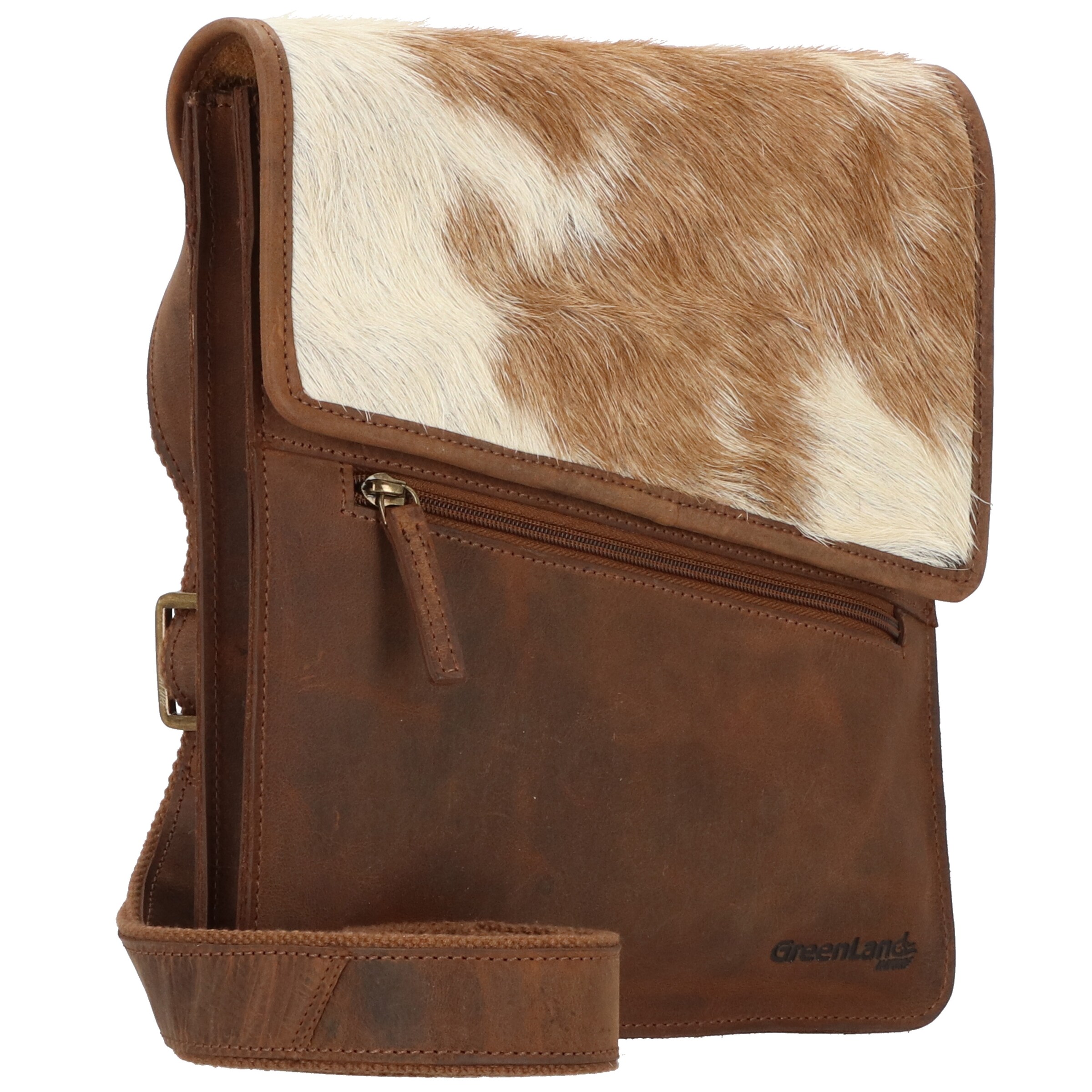 Sac à bandoulière Greenland Nature en marron