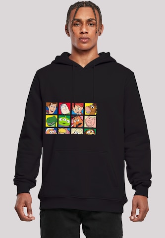 F4NT4STIC Sweatshirt 'Disney Toy Story Spielzeuge' in Black: front