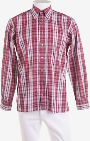 ETERNA Button Up Shirt in M in Red: front