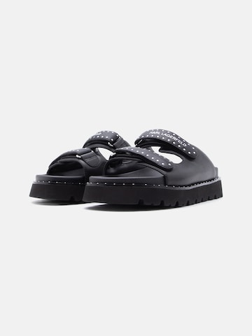 Karl Lagerfeld - Sapato aberto em preto