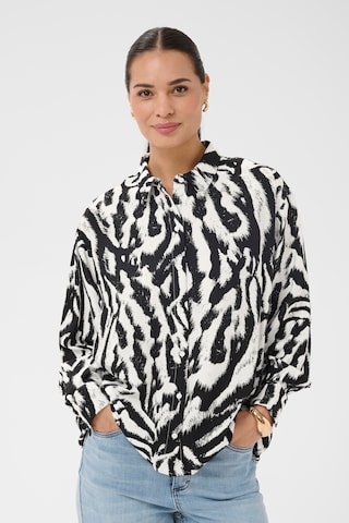 T-shirt 'KAhanna' Kaffe en noir : devant