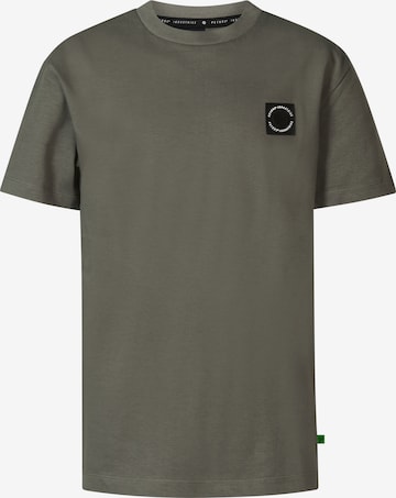 Petrol Industries Shirt 'Alexander' in Groen: voorkant