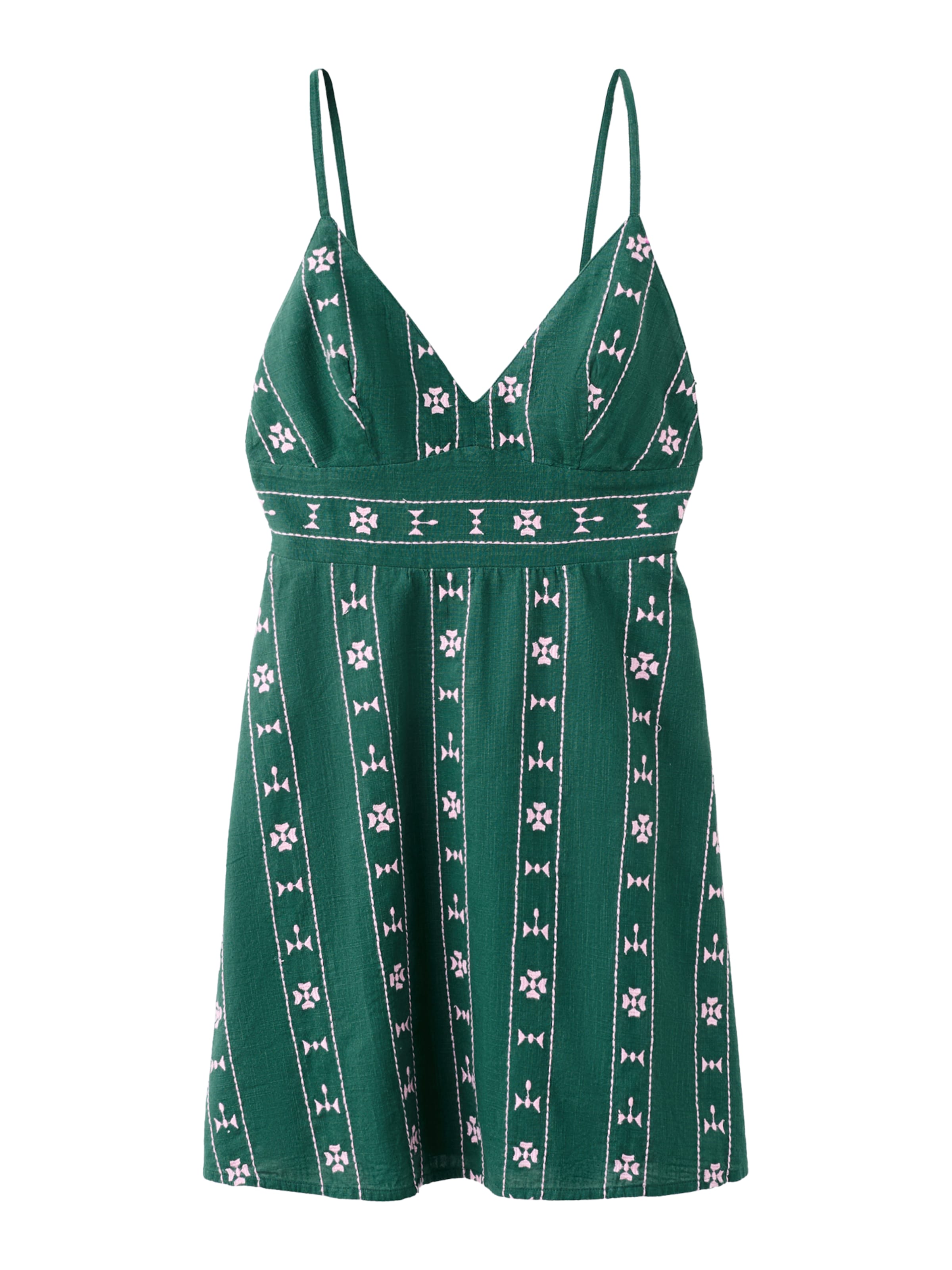 MANGO TEEN Letní šaty 'Tejo' – zelená: přední strana