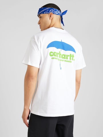 balta Carhartt WIP Marškinėliai 'Cover': priekis