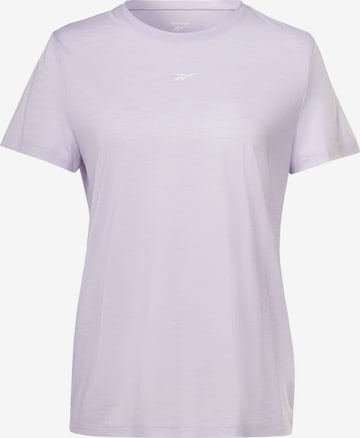 Reebok Sport Performance Shirt in Purple: front